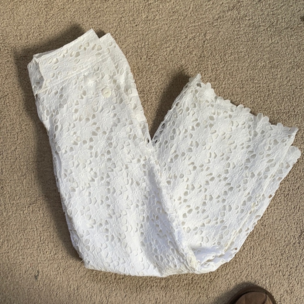 Lilly Pulitzer eyelet pants